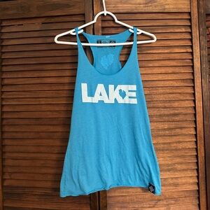 Blue Lake Michigan Women's Tank Top